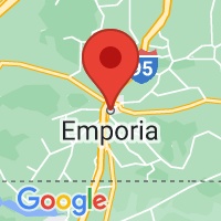 Map of Emporia, VA US
